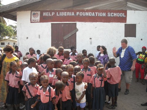 Guests and kids interacting