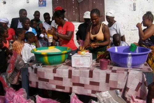 Distribution going on