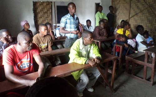 A cross-section of parents and teachers at the conference