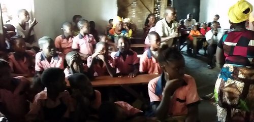 A cross-section of the kids at the program