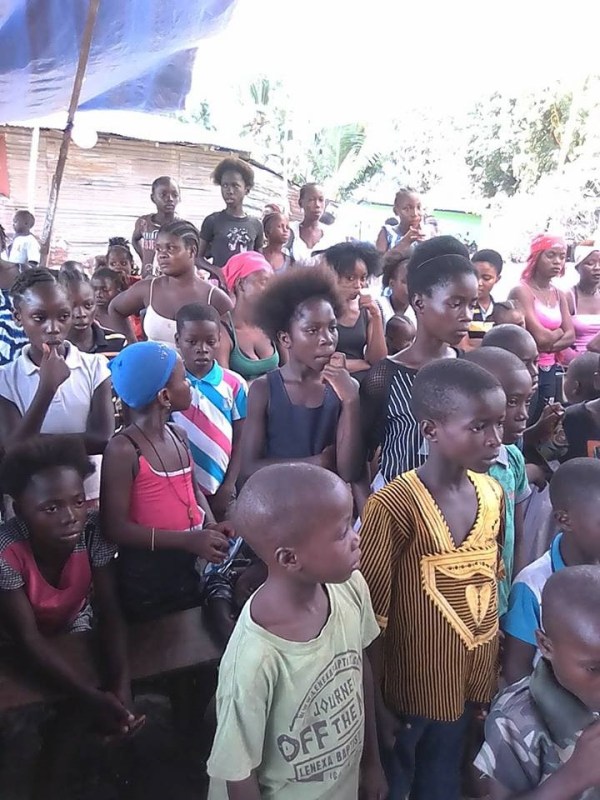 A cross-section of attendees at the program