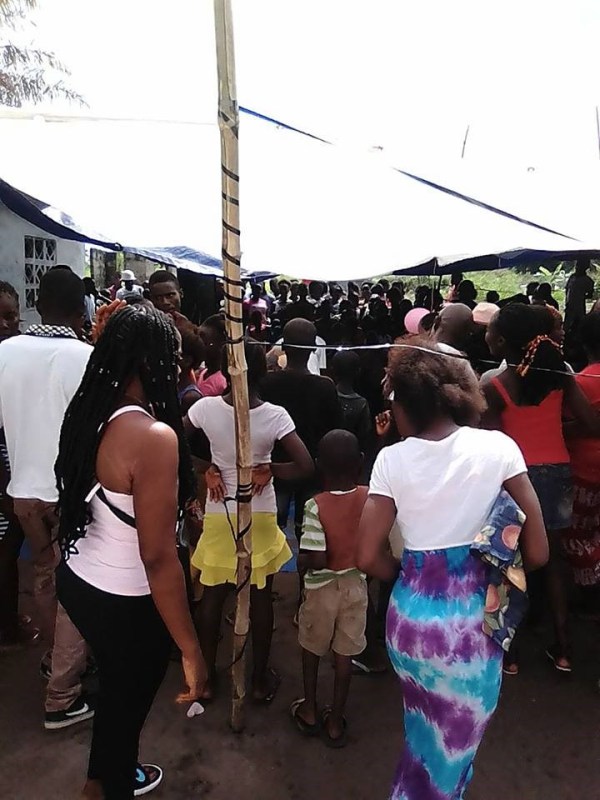 A cross-section of the audience at the program