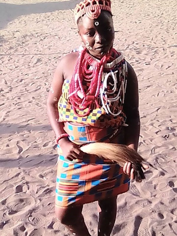 Queen Jestina Wright of HLF